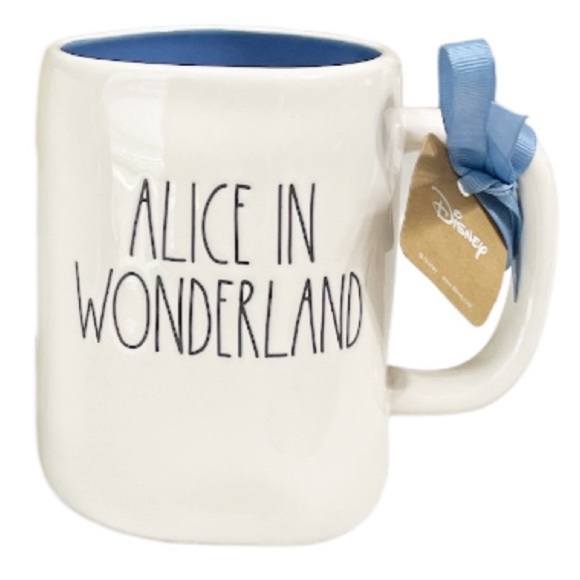 NEW Rae Dunn/Disney ALICE IN WONDERLAND Double Sided Mug - Picture 4 of 6